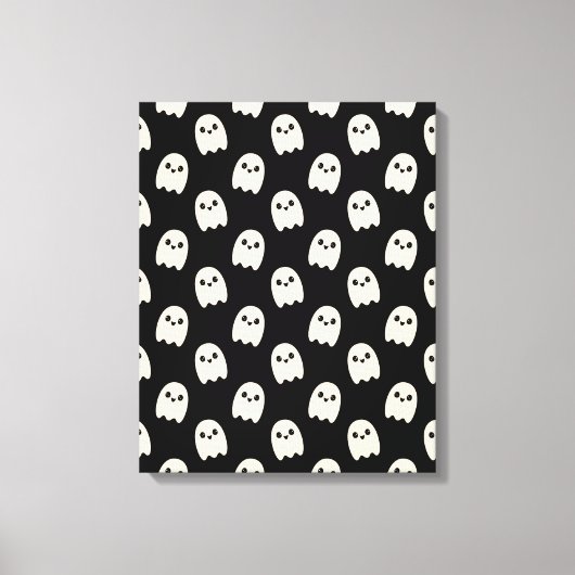 Happy Ghosts Canvas Afdruk (Voorkant)