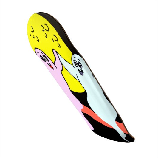 Happy Ghosts Skateboard (Voorkant)