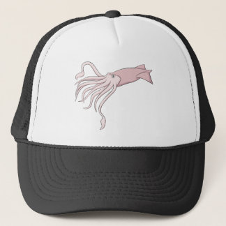 Happy Giant Squid Trucker Pet