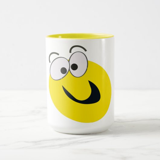 Happy Giggles Face Mok (Midden)