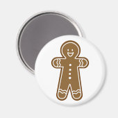 Happy Gingerbread Tall man Magneet (Voorkant / Achterkant)
