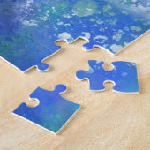 Happy Girl met vogels - Vrienden Legpuzzel (Zijkant)