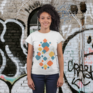 Happy Girl Ornamenten T-shirt