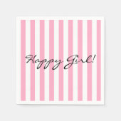 Happy Girl Papier servet (Voorkant)