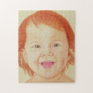 Happy Girl Puzzle Legpuzzel
