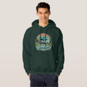 Happy Glamper Mannen Hoodie (Voorkant volledig)