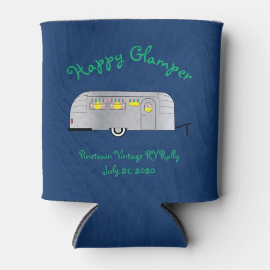 Happy Glamper  Streamline-trailer Blikjeskoeler (Voorkant)