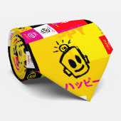 HAPPY Glitch Neck Tie Stropdas (Opgerold)