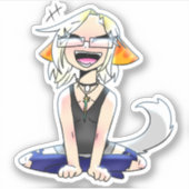 Happy Gloryhart Sticker (Voorkant)