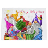 Happy Gnomes Christmas Cadeau sac (Devant)