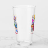 Happy Gnomes kerstglas Glas (Rechts)