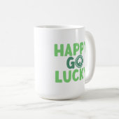 Happy Go 3 koffie mok (Voorkant rechts)