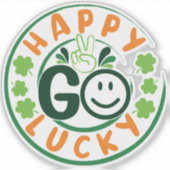 Happy Go Lucky-52904 Sticker (Voorkant)