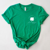 Happy Go Lucky Shamrock St. Patrick's Day T-shirt
