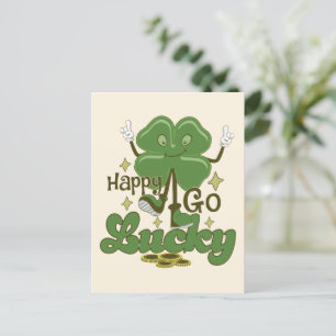 Happy Go Lucky St. Patrick's Day Briefkaart