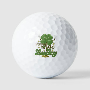 Happy Go Lucky St. Patrick's Day Golfballen