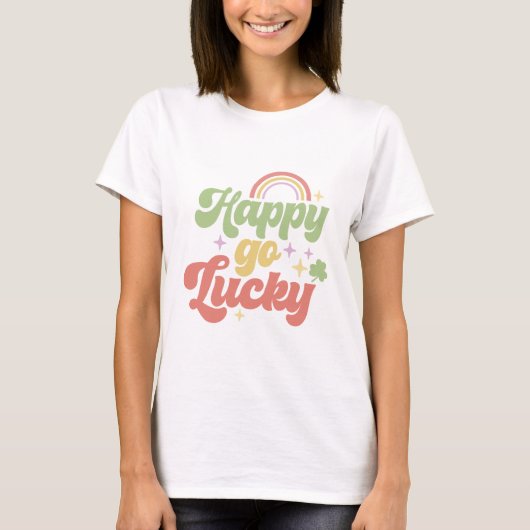 Happy Go Lucky T-shirt (Voorkant)