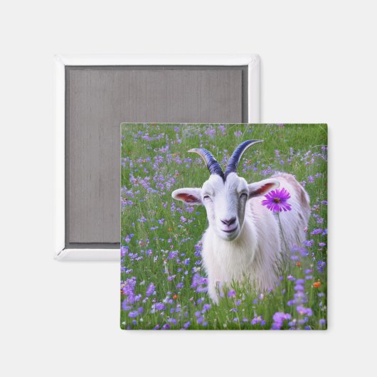 Happy Goat Magneet (Voorkant / Achterkant)