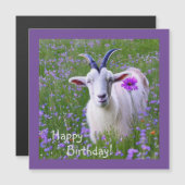 Happy Goat Magnetische Kaart (Voorkant / Achterkant)