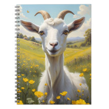Happy Goat Vibrant Buttercup Meadow