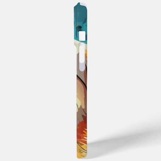 Happy Golden Retriever Case-Mate iPhone Case (Achterkant / Links)