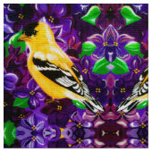 Happy Goldfinch Stof (Close Up)