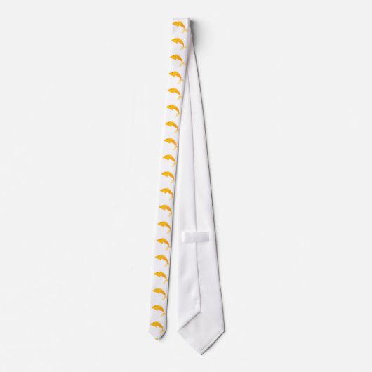 Happy Goldfish Stropdas (Achterkant)