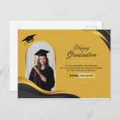 Happy Graducation Briefkaarten (Voorkant / Achterkant)