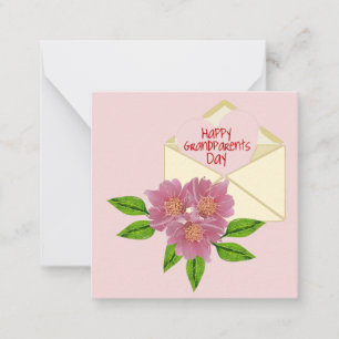 Happy Grand Ouents Day Notecard Notitiekaartje