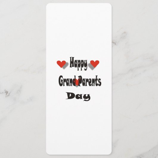 Happy Grand Parent Day Programma (Voorkant)