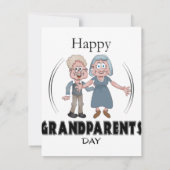 Happy Grandouders Day Greetings Kaart (Achterkant)