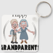 Happy Grandouders Day Sleutelhanger (Achterkant)