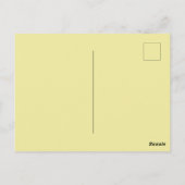 happy gras mardi noir carte postale (Dos)