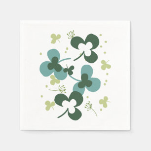Happy Green Clover laat Art II over Servet