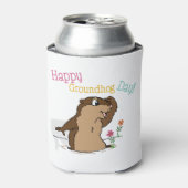 Happy Groundhog Day Blikjeskoeler (Blikje Voorkant)
