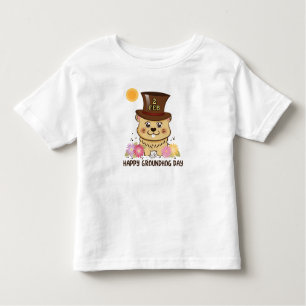 HAPPY GROUNDHOG DAY FEB 2 KINDEREN KINDER SHIRTS