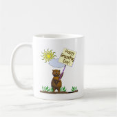 Happy Groundhog Day Groundhog Koffiemok (Links)