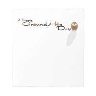 Happy Groundhog Day-laptop Notitieblok