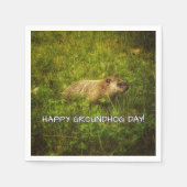 Happy Groundhog Day! luiers Servetten (Voorkant)
