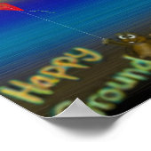 Happy Groundhog Day print (Hoek)