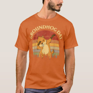 Happy Groundhog Day, respecteer het grondhog-abbin T-shirt