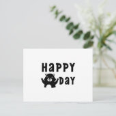 Happy Groundhog's Day Briefkaart (Staand voorkant)