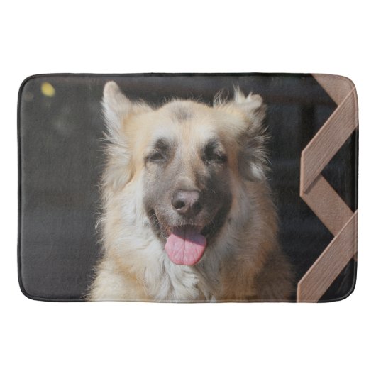 Happy GSD Bath Mat (Voorkant)