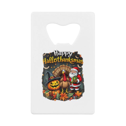 Happy Hallo Merci mas Joyeux Noël Père Noël (Devant)