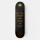 HAPPY HALLOEEN VAN K. M. KELLY - SKATEBOARD (Voorkant)