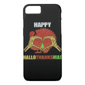 Happy Hallothanksmas Fun Holiday Season Mashup Case-Mate iPhone Case (Achterkant)