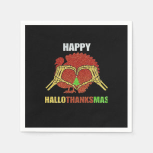 Happy Hallothanksmas Fun Holiday Season Mashup Servet