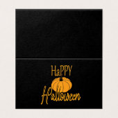 Happy Halloween (Outside Unfolded)