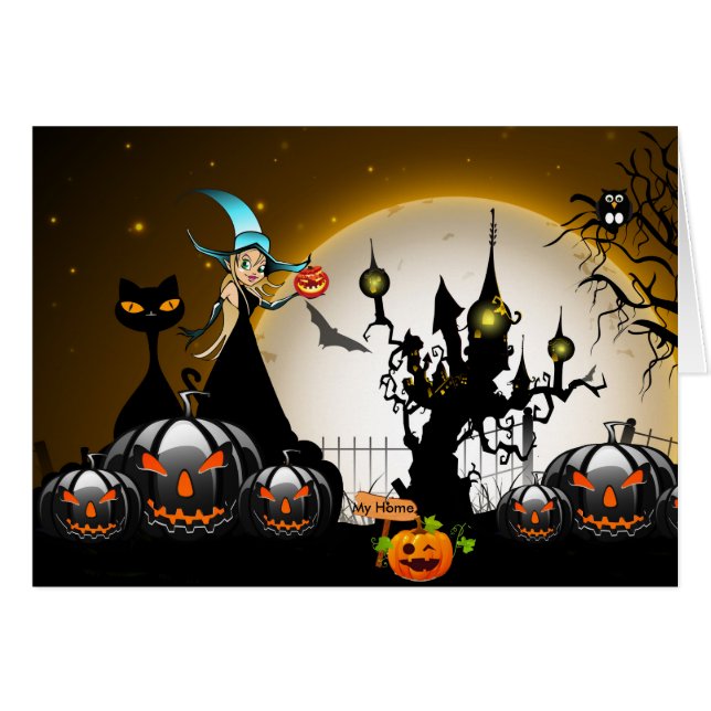 Happy Halloween (Voorkant Horizontaal)