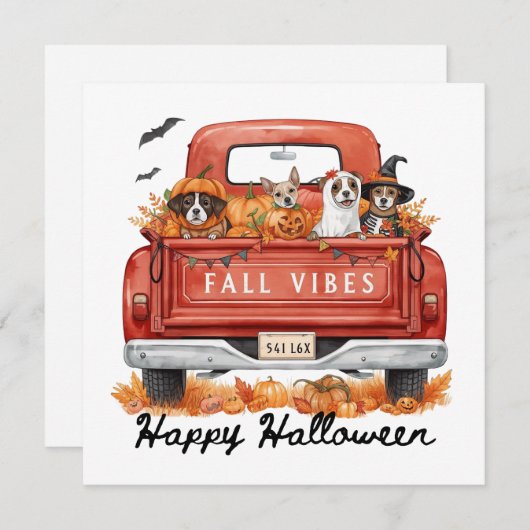 Happy Halloween (Voorkant / Achterkant)